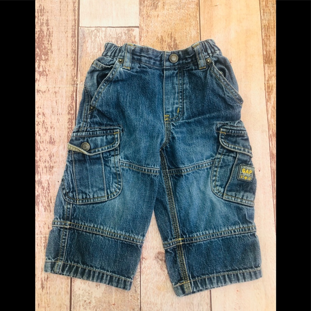Gap workwear carpenter‎ jeans size 12-18 months